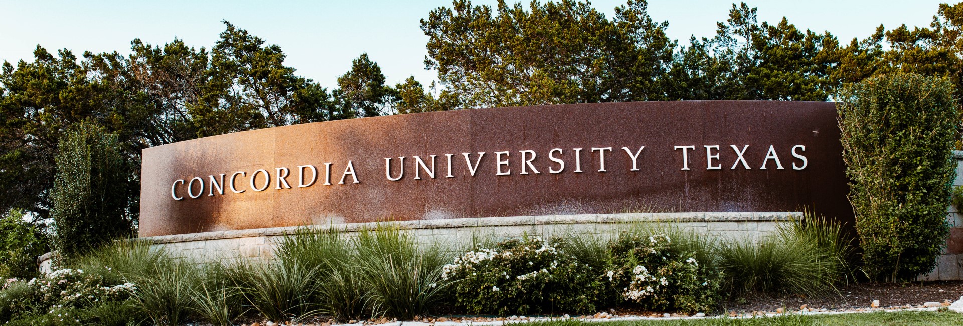 Concordia Texas University campus entrance