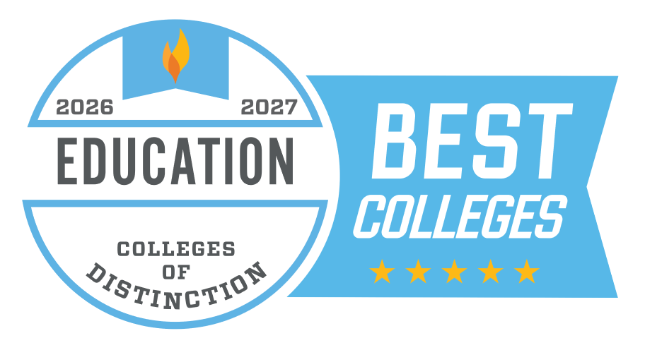 2026-2027 College of Distiction best education colleges award
