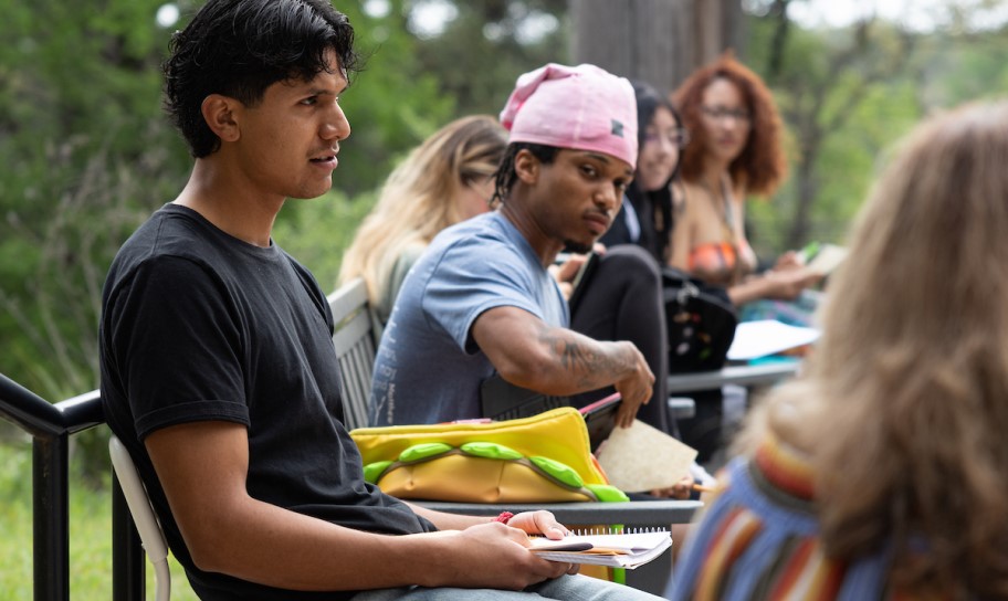 A student reflecting on the importance of leadership