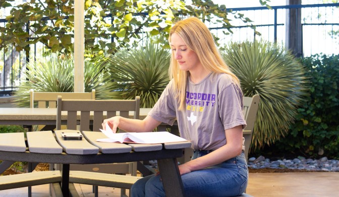 A student studying complex equations