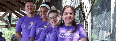 Cohort of students at Concordia University Texas