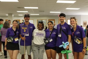 Arri Parker with students