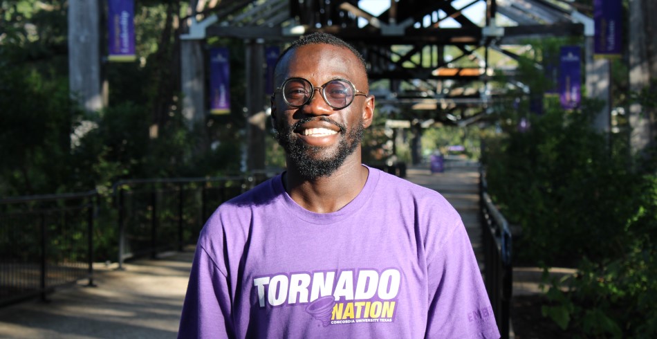 Jimmy Nkone at Concordia University Texas