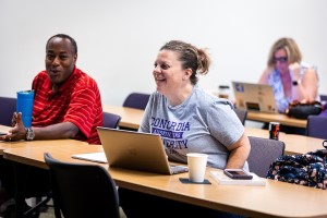 MEd Students in class