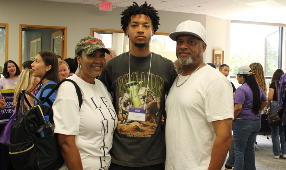 Kendall Hilstock and parents