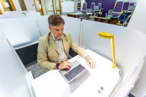 A student who decided it is not too late to pursue his MBA at Concordia University Texas