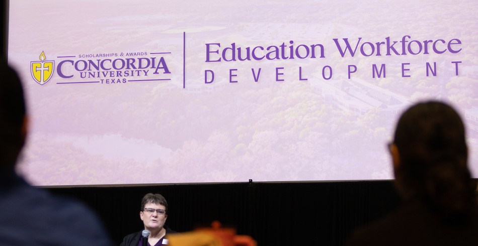Concordia Texas University Education Workforce Development and speaker