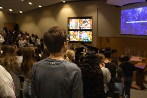 Students in Chapel