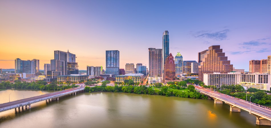 Austin city skyline